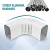 VYH Downspout Gutter Elbows （Positive Elbow，3"x4" 90 Degrees Style A
