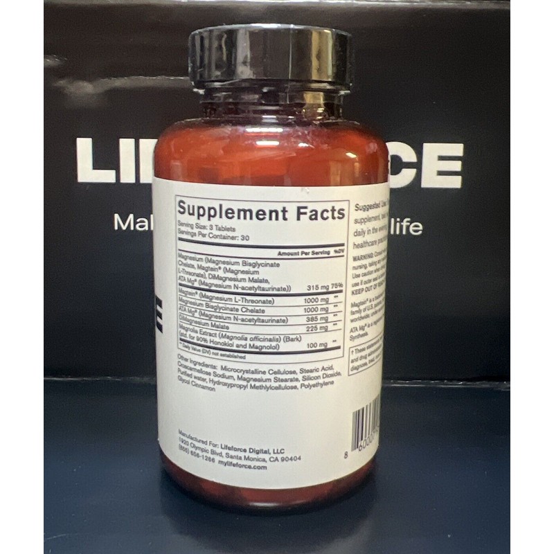 LIFE FORCE MAGNESIUM 90 CAPS