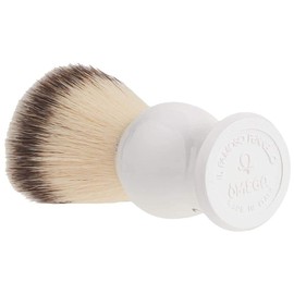 Omega of Italy Hi-Brush Synthetic Shaving Brush, White