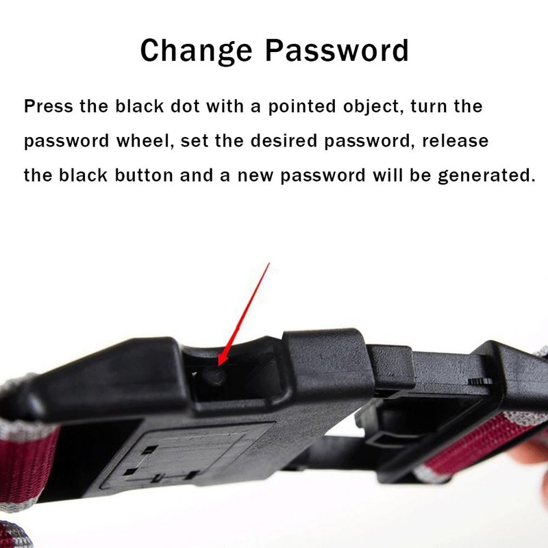 KICPUK Luggage Strap Set of 2,Suitcase Straps Eye-catching,Luggage Strap with