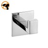 Melairy Self Adhesive 304 Stainless Steel Bathroom Square Towel Hook