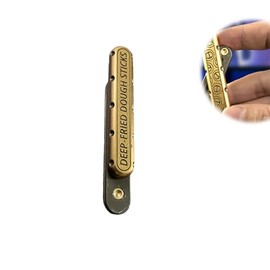 Vokowin Magnetic Slider Toy, Metal Fidget Slider, Push Rod Decompression Card Sensory Toy For Autism And Hyperactivity Disorder,Adult Magnetic Spinner Office Desk Toys (K478-1)