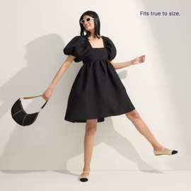 Rothy's The Square Mary Jane Women's Slip-On Shoes, Square-Toe Flats, Made from Recycled Plastic Bottles & Machine Washable, Cream Captoe, Size 7