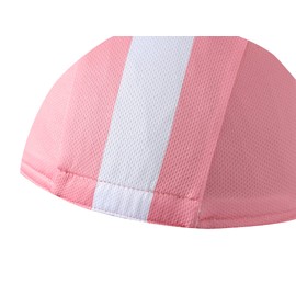 Bikingbros Pink Cycling Cap - Polyester Cycling Hat-Under Helmet - Cycling Helmet Liner Breathable&Sweat Uptake