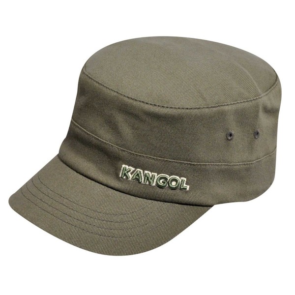 Kangol Men's Cotton Twill Army Cap, Green (Army Green), S/M