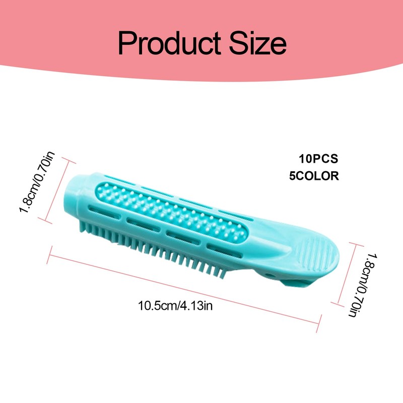 Katyjun Pack of 10 Volume Clips Hair Curler for Hair