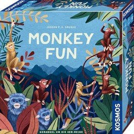 KOSMOS 683740 Monkey Fun, Exciting and Fast Family Game for 1-4 Players from 8 Years