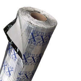 FatMat Rattletrap 80 mil Self-Adhesive Sound Deadener 10 Sq Ft With Tools