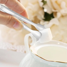 Serving Tongs - Stainless Steel Small Tongs | Portable Serving Tongs, Tongs for Serving Food, Fruits Buniq