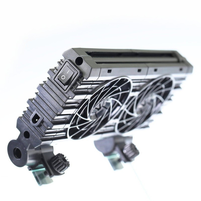 ISTA Aquarium Energy Saving Arrayed Cooling Fan ColdWind for Fish