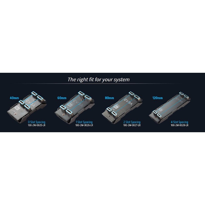 EVGA PRO SLI Bridge HB, 0 Slot Spacing (100-2W-0025-LR)
