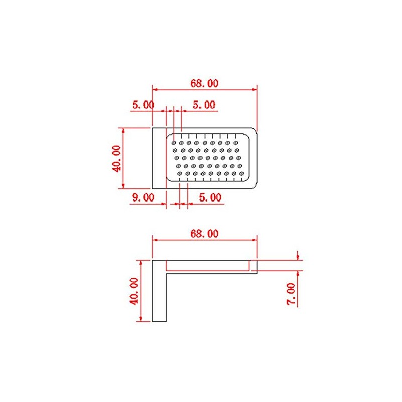 CarAngels Woodworking T-Shaped Scoya Direct Marking Ruler, Right Angle Gauge,