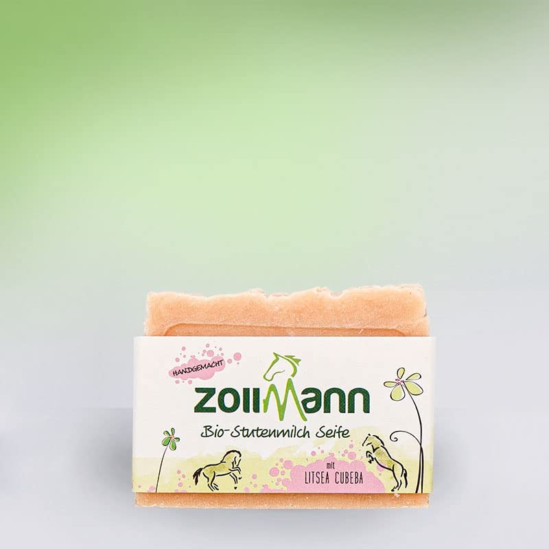 Organic mare milk soap with Litsea Cubeba, 3 x 100