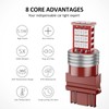 FANTELI 3157 LED Bulb Flashing Brake Lights, 300% Brighter 3156