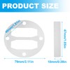 PRAOFRT 2 Sets Cylinder Head Gasket Set Reed Valve Replacement