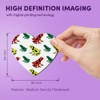 1 x Heart MDF Magnets - Tropical Frog Pattern Poison