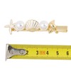 Campanula 327 Hair Clip & Hairpin Set, Marine, White, Storage