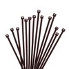 XINGO 1000 PCS Cable Zip Ties, 18lb Strength, Small Tie