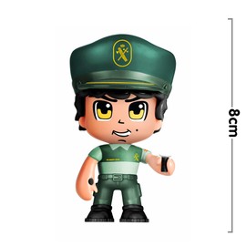 Pinypon Civil Protection and Motorcycle, Police Car, Toy Car, 700015836