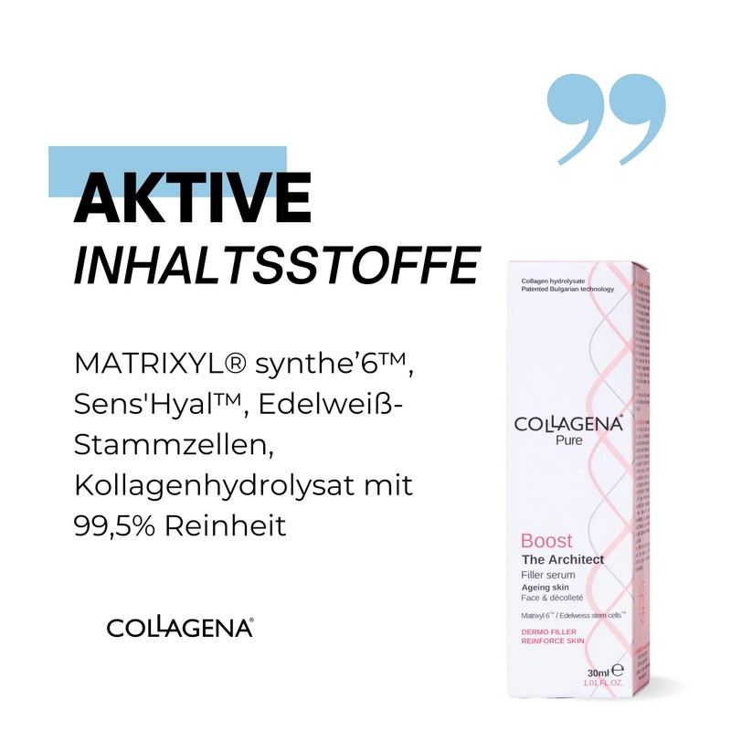 Collagena Pure The Architect Kontur-Filler-Serum – Straffung & Anti-Aging-Power