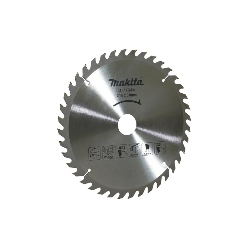 Makita D-77344 TCT Sägeblatt 216x40x40T Holz