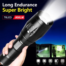 Unbranded Day / Night Vision HD Monocular Starscope Monocular Telescope BAK4 80x100 Zoom - Tactical Flashlight