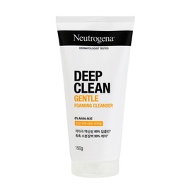 Neutrogena Deep Clean Gentle Foaming Cleanser 150g / Mildly Acidic Cleansing Foam / 뉴트로지나 딥클린 젠틀 포밍 클렌저 150g 클렌징폼 약산성