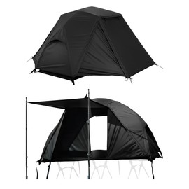 TENPLAY 1-Person Cot Tent Flysheet,Must be used with Matching Inner Tent, Lightweight, Waterproof 3000mm+,Sun Protection, Nylon, Easy Setup, Expandable Rainfly for Camping, Hiking, Backpacking,Picnics