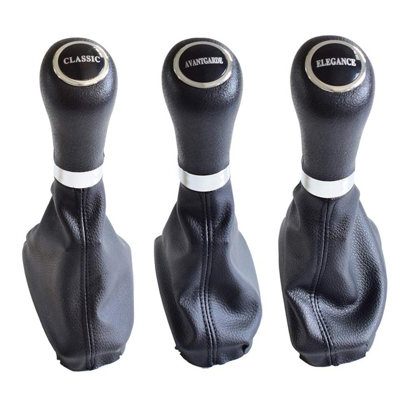 Hacreyatu Automatic Car Gear Knob Stick Gaiter Boot Frame Kit