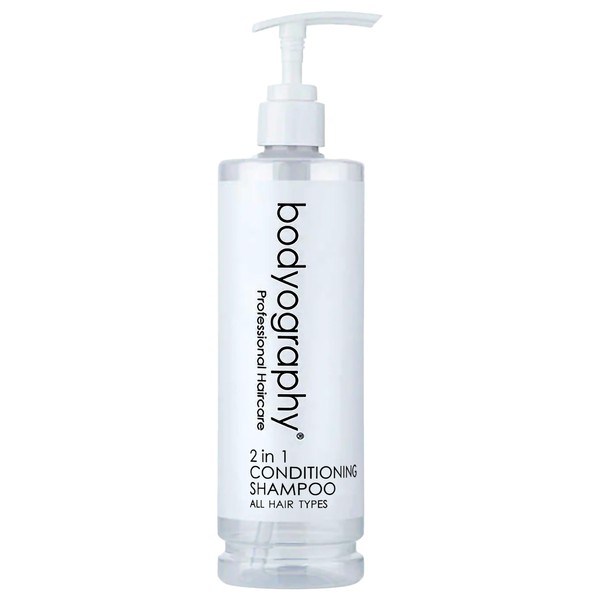 Bodyography Blanc 2 in 1 Shampoo and Conditioner - Hair Cleansing and Conditioning for Women and Men