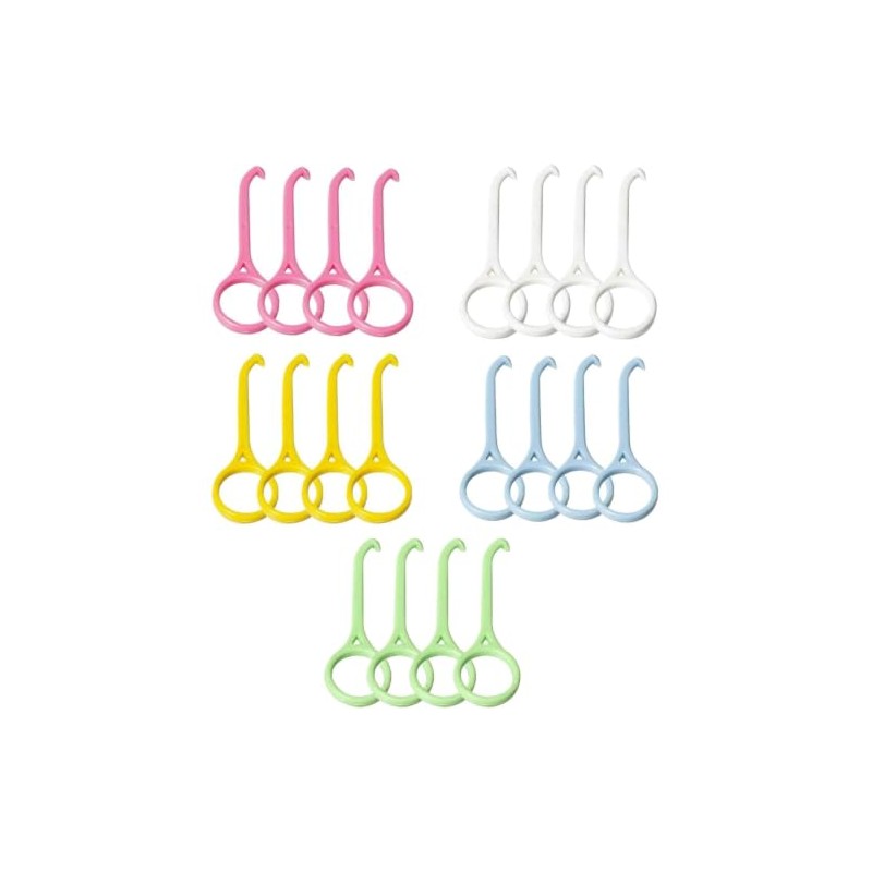 Personal Care Appliance Blanco 2.5 Cm 20 Piezas