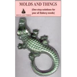 Animals LARGE ALLIGATOR Chocolate Candy Mold Soap 4 x 8 3/4 Good Product quality!!