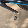 Bicycle Clear Acrylic Support Portable Bicycle Stand For Brompton Adjusting