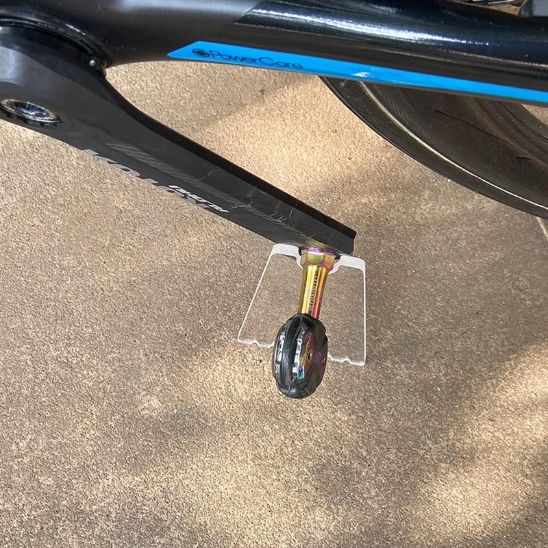 Bicycle Clear Acrylic Support Portable Bicycle Stand For Brompton Adjusting