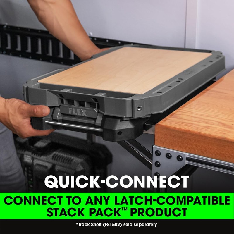 FLEX STACK PACK Storage System Worktop - FS1401