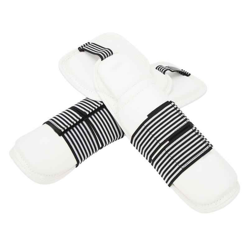 1 Pair Taekwondo Arm Protectors EVA Foam PU Matte Surface