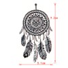 EROSPA® Temporary Tattoo Sheet / Sticker - Dream Catcher Feather