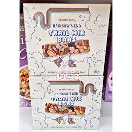 Trader Joe’s Rainbow’s End Trail Mix Bars 7.05oz 200g (2 Boxes)