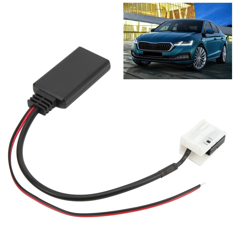 Bluetooth 5.0 AUX in Cable Car Stereo Audio Adapter Replacement