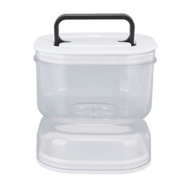 Pickle Jar with Strainer Flip Leak Proof Pickle Juice Separator Jar Olive Container for Home