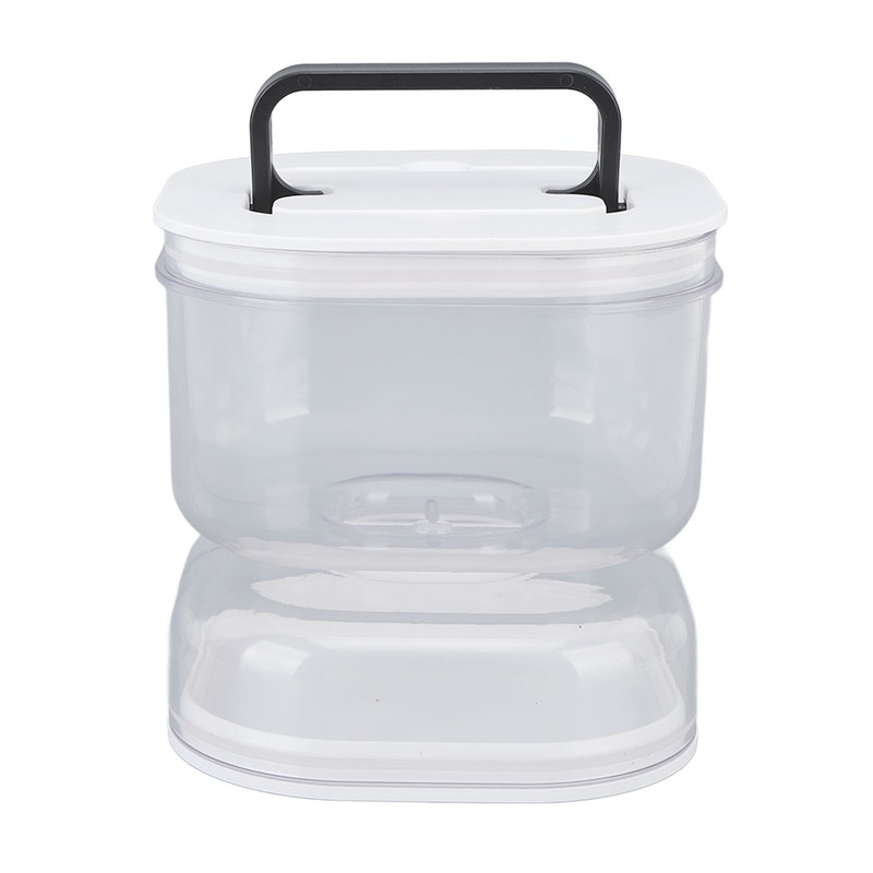 Pickle Jar with Strainer Flip Leak Proof Pickle Juice Separator