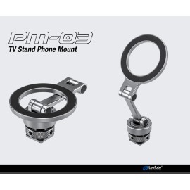 Leofoto PM-03 Magnetic Phone Mount with Cold Shoe