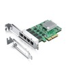 100M/1000M/2.5G NIC Network Card, Quad RJ-45 Port, with Realtek RTL8125BG