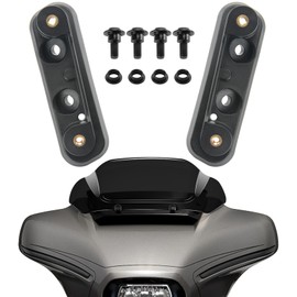 Tall Windshield Mounting kit Tall windshield Bracket Support fits for Harley Davidson CVO Street Glide FLHXSE 2023-later,Street Glide FLHX 2024-later, FLHXU 2025-later