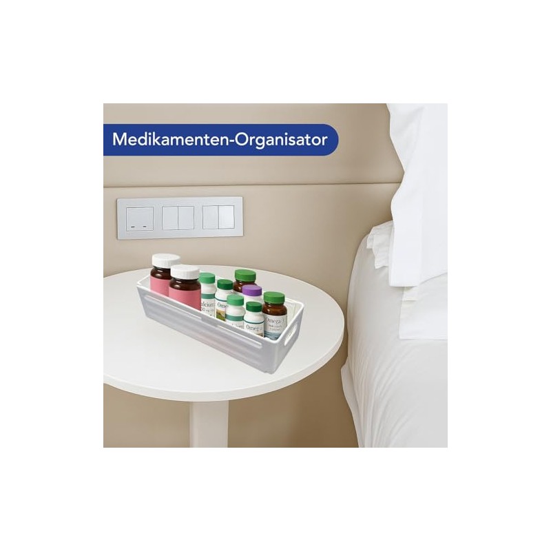 Rosenstein & Söhne Set of 2 Kitchen Cupboard Organisers, Foldable,