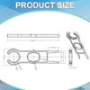 WKRTDY MC4 Connector Tool Set - 2-Piece Plug-In Aluminium Installation