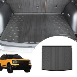 ZQULOYO Trunk Mat for Ford Bronco Sport Accessories 2021 2022 2023 All Weather Cargo Liner Rear Trunk Mat Pet Mat