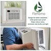 Flehomo Window Air Conditioner Side Panels with Frame, Adjustable Insulation