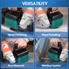 MOGRQAP Sanding Roller Brush Grit 180 Sanding Sleeves Sanding Roll