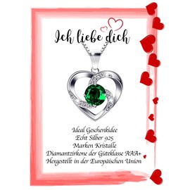 MŚ 1997 MENNICA ŚWIDNICKA 6 Colours Women's Necklace MV010 Silver 925 – Austrian Zircons – Unique Gifts for Women with Attractive Design Necklace Pendant with Chain Ideal Gift Idea, Sterling Silver,